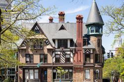 Exterior view of Carr House, where DSS is located on RISD's campus.